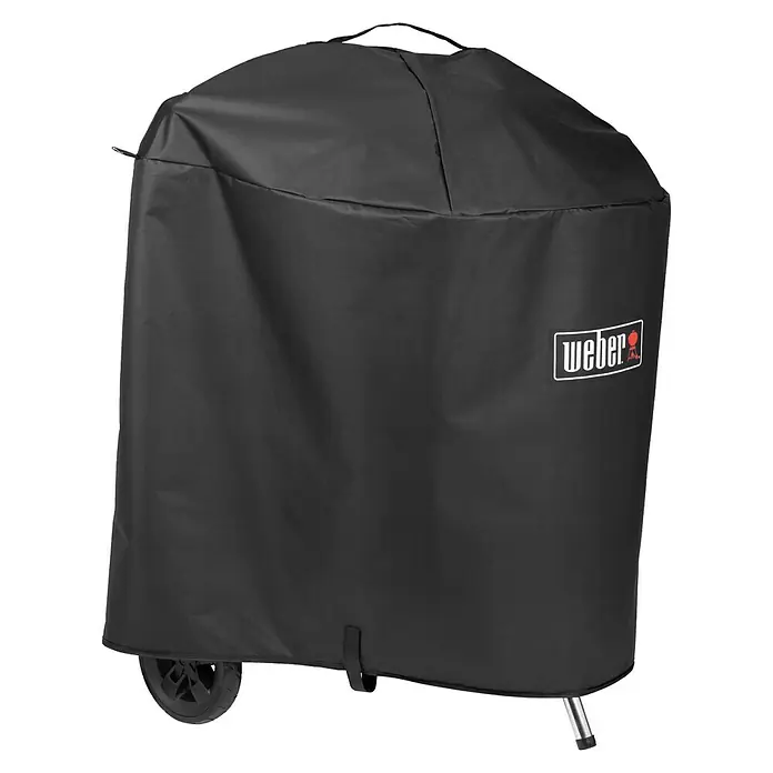 Weber Grill-Schutzhülle - Passend für: Weber Performance GBS mit Ø 57 cm - Schwarze Weber-Abdeckhaube zum Schutz von Grillgeräten vor Witterungseinflüssen und Staub, mit dezentem Logo.