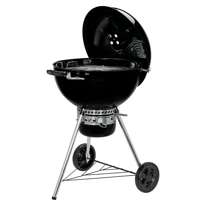 Weber Master-Touch GBS Kugelgrill E-5750Schwarz, Hauptgrillfläche: Ø 54 cm Diagonal View