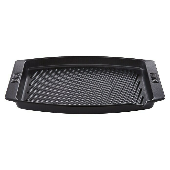 Weber Grillpfanne BBQ KeramikL x B x H: 47 x 28 x 4,4 cm Diagonal View