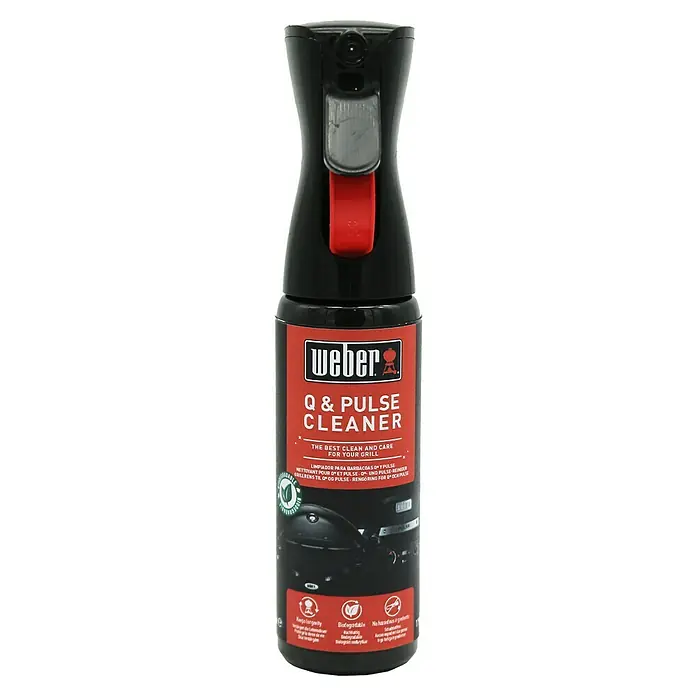 Weber Grillreiniger Q und Pulse - 300 ml - Weber Q & Pulse Reiniger Sprühflasche für die optimale Pflege und Reinigung Ihres Grills, um die Lebensdauer zu verlängern.
