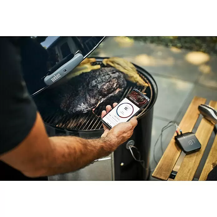 Weber Smart-Grill-Assistent - L x B x H: 9,8 x 3,4 x 7,5 cm - Stimmungsaufnahme