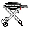 Weber Gasgrill Traveler (Grillfläche (B x T): 63 x 34 cm, 3,8 kW, Anzahl Brenner: 1, Schwarz/Silber) | BAUHAUS