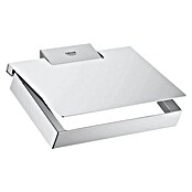 Grohe Selection Cube Toilettenpapierhalter (Mit Deckel, Chrom, Glänzend) | BAUHAUS
