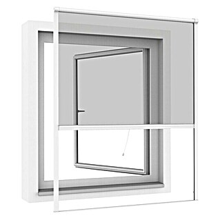 Windhager Insektenschutz-Fensterrollo IS Plus (130 x 160 cm, Weiß)