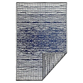 Outdoor-Teppich Brooklyn (Blau/Weiß, 180 x 120 cm, 100 % Polypropylen)