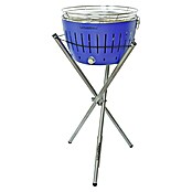 LotusGrill Raucharmer Holzkohlegrill (Tiefblau, Ø 32 cm)