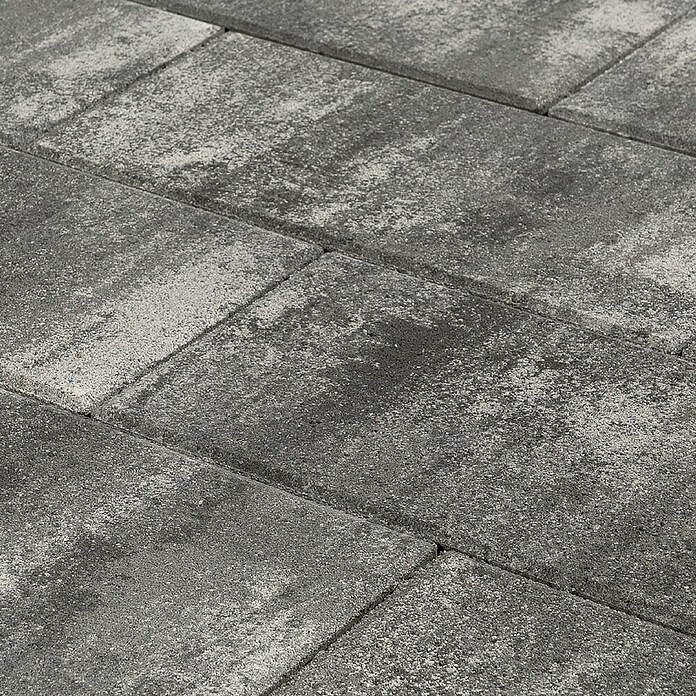 Pietra da pavimentazione Zante grigio-nero