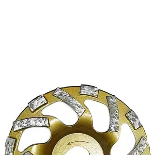 Produktbild von TRONGAARD DIAMANT SCHLEIFTELLER / SCHLEIFTOPF 125MM / 22mm FÄCHER
