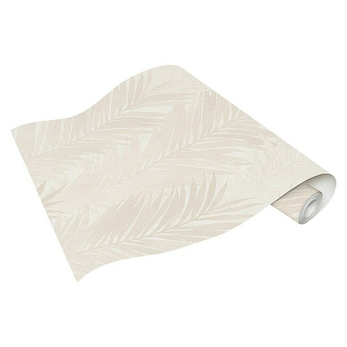 Dutch Wallcoverings Vliesbehang Bladeren Beige (Beige, Gebloemd, 10,05 x 0,53 m) | BAUHAUS