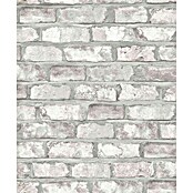 Dutch Wallcoverings Vliesbehang Baksteen Wit (Wit, Steenlook, 10,05 x 0,53 m) | BAUHAUS