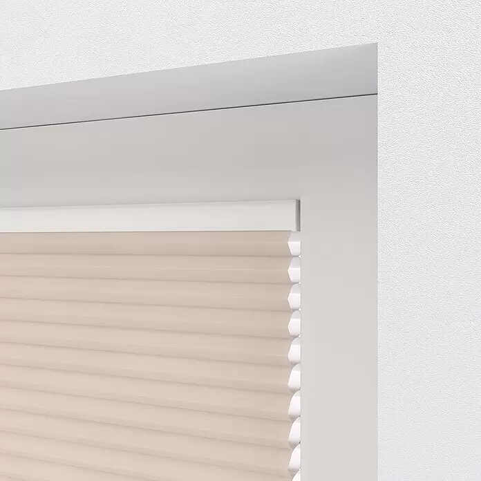 Expo Ambiente Wabenplissee - B x H: 60 x 130 cm, Beige, Tageslichtdurchlässig - Detailaufnahme