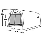 ShelterLogic Garage (610 x 300 x 240 cm, Polyethylen, Grammatur: 160 g/m²)