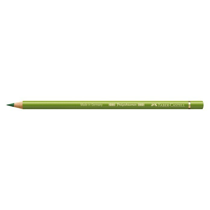 Faber-Castell Farbstift PolychromosGrünerde gelblich, Strichstärke: 3,8 mm Left Side View