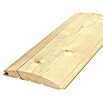 Blockhausprofil (Fichte/Tanne, L x B: 3.000 x 121 mm)