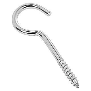 Marinetech Schroefhaak (Ø x l: 4,8 x 65 mm, Roestvrij staal)