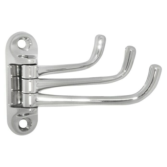 Marinetech Kuka za odjeću  (D x Š x V: 106 x 25 x 75 mm, Plemeniti čelik, A4) | BAUHAUS