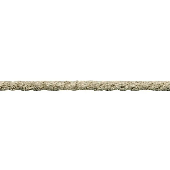 Robline Cabo a metros Classic-Tex - Diámetro: 30 mm, Otros, Natural - Primer plano de una cuerda resistente y natural. Perfecta para fines decorativos o como elemento rústico en proyectos.