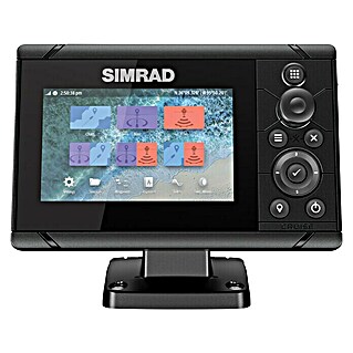 Simrad Fishfinder & Kartenplotter Cruise 5 (Geber: Cruise 83/200-Skimmer-Schwinger, Bildschirmtyp: 5″/127 mm TFT LCD)