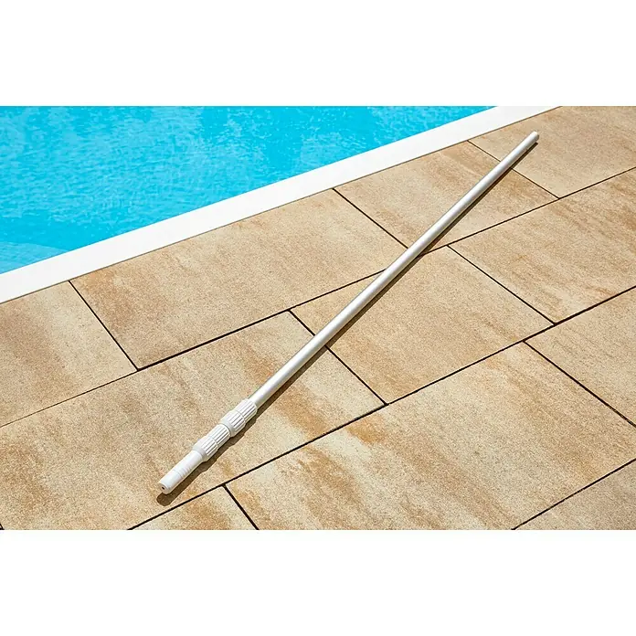 Malibu Teleskopstab - 240 cm, Aluminium - Teleskopstange für die Poolreinigung, ideal zum Entfernen von Schmutz und Ablagerungen für einen sauberen und einladenden Pool.