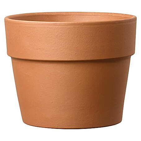Deroma Pflanztopf Perfetto (Außenmaß (Ø x H): 24 x 19,7 cm, Naturmaterialien, Terracotta)