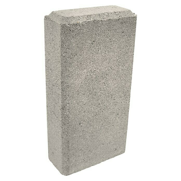 Palisade C-Line12,5 x 6 x 25 cm, Grau, Beton Diagonal View