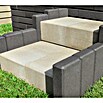 Christoph Palisade C-Line (12,5 x 6 x 25 cm, Anthrazit, Beton) | BAUHAUS