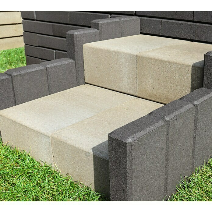 Palisade C-Line12,5 x 6 x 25 cm, Anthrazit, Beton Use Shot