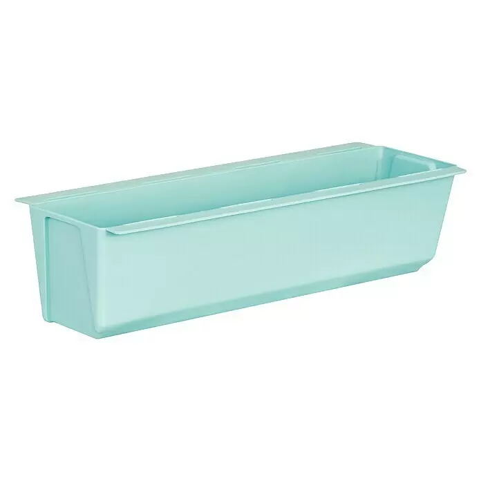 Geli Pflanzkasten-Einsatz Easy (Auenma (L x B x H): 37 x 10 x 10 cm,  Kunststoff, Betongrau) | BAUHAUS
