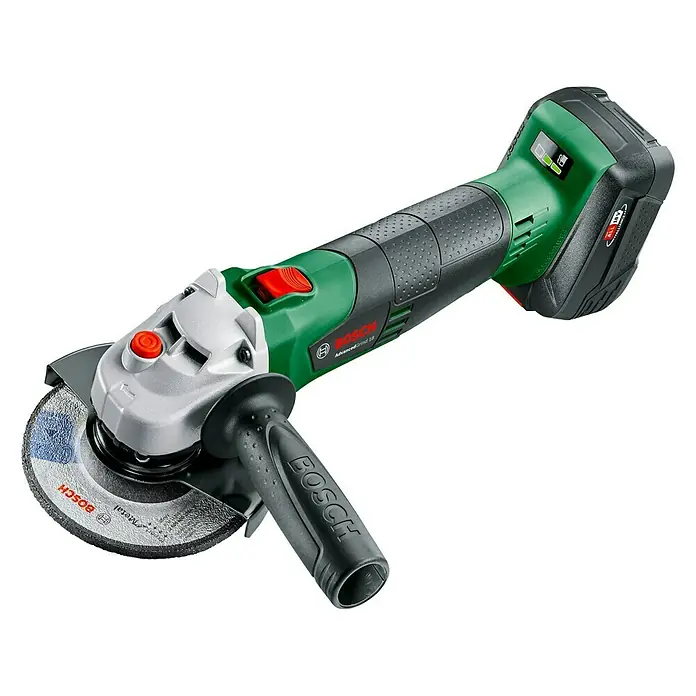 Bosch Power for All 18V Amoladora angular de batería AdvancedGrind 18 - 18 V, Sin batería, Diámetro disco: 125 mm - Amoladora angular a batería Bosch AdvancedGrind 18 para tareas de rectificado versátiles. Robusta y potente para proyectos exigentes.