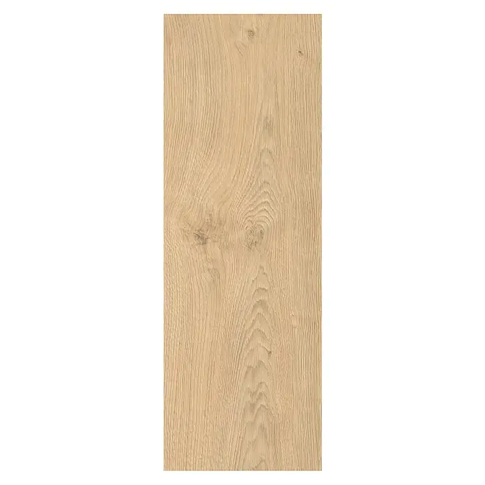 Living by Haro Laminatmuster Gigante Eiche Calgary Creme - 200 x 243 x 8 mm, Landhausdiele - Nahaufnahme einer Holzfliese mit natürlicher Maserung und warmen Farbtönen, ideal für ein gemütliches Interieur.