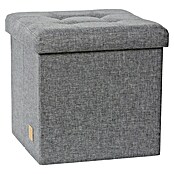 Store It Premium Hocker mit Stauraum Home (L x B x H: 38 x 38 x 38 cm, Grau) | BAUHAUS