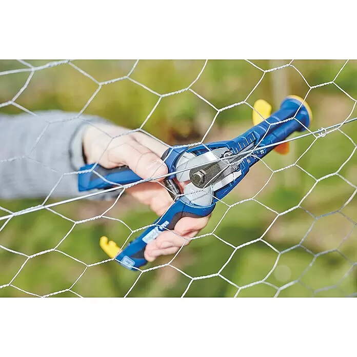 Rapid Zaunzange FP216 - Passend für: Rapid Ringklammer VR16, Ohne Ringklammern - Anwendungsbeispiel