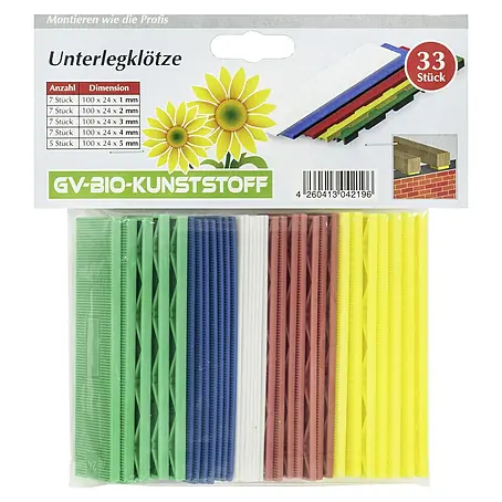 Unterlegkeil Set - Mix UK 33
