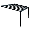 Palram – Canopia Terrassenüberdachung Stockholm (B x T: 515 x 340 cm, Anthrazitgrau, Polycarbonat, Transparent) | BAUHAUS