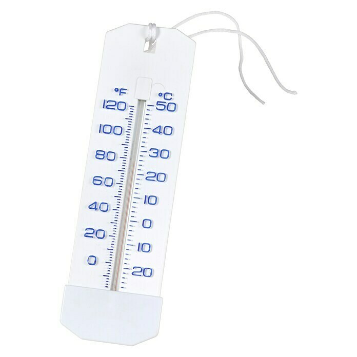 Malibu Wasserthermometer WhiteWeiß Front View