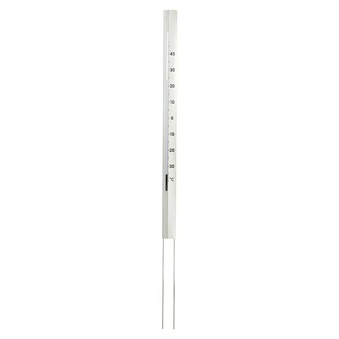 TFA Dostmann Gartenthermometer Central Park - Analog, Weiß - Thermometer zeigt eine Temperatur von unter -20 Grad Celsius an, ideal für Wetterstationen und wissenschaftliche Messungen.