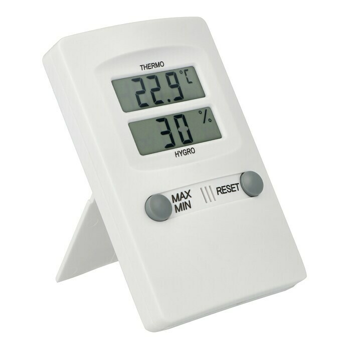 TFA Dostmann Thermo-Hygrometer (Digital, Breite: 7 cm)