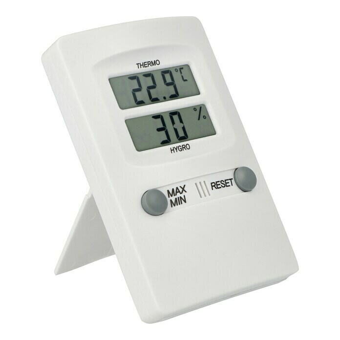 TFA Dostmann Thermo-HygrometerDigital, Breite: 7 cm Diagonal View