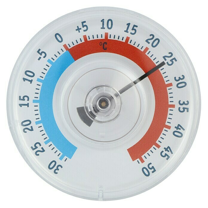 TFA Dostmann Fensterthermometer TwatcherAnalog, Breite: 8 cm Front View