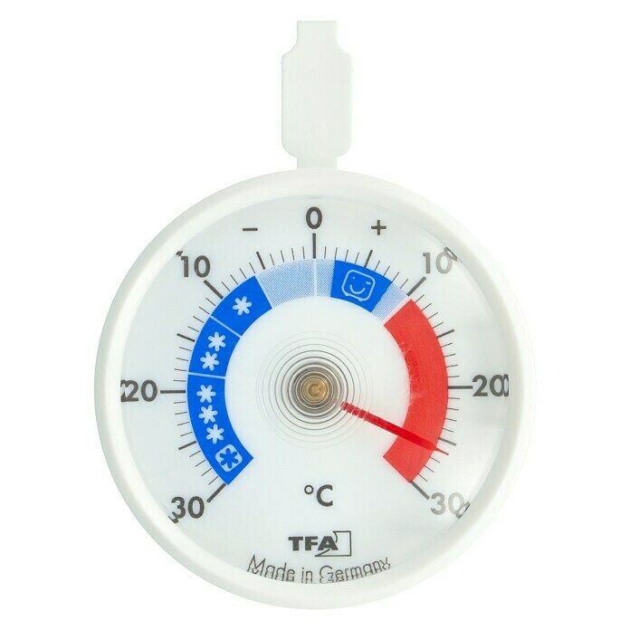 TFA Dostmann KühlschrankthermometerAnzeige: Analog, Durchmesser: 6,8 cm Front View