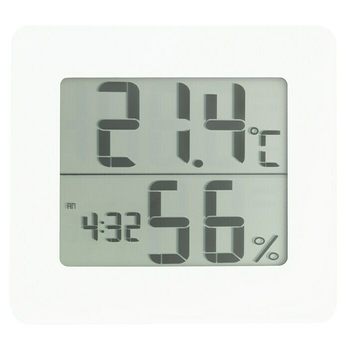 TFA Dostmann Thermo-HygrometerDigital, Breite: 9,4 cm Front View