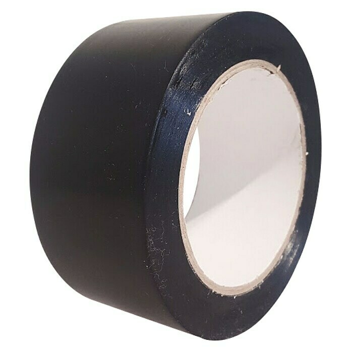 Baumwoll-Isolierband schwarz 25mm/25m, mit alterungsbeständigen