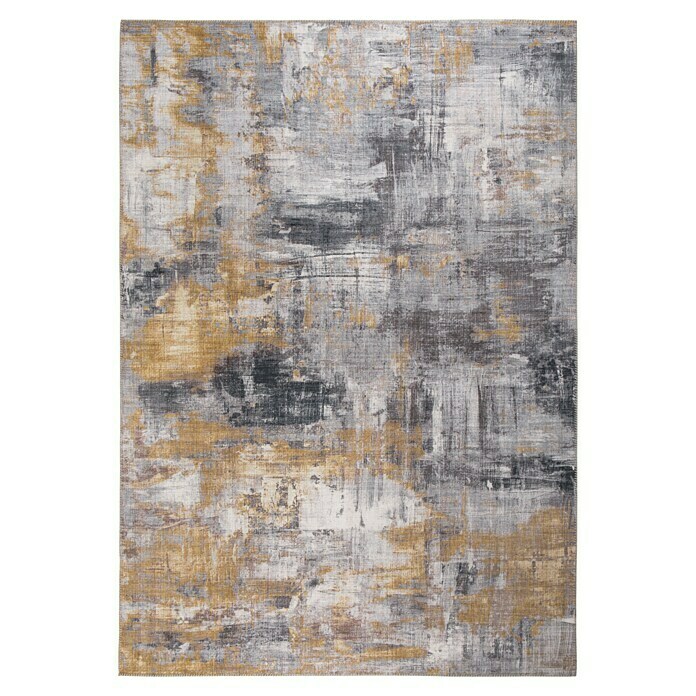 Teppich PrimaGrau/Gelb, 230 x 160 cm, 100 % Polyester View From Above