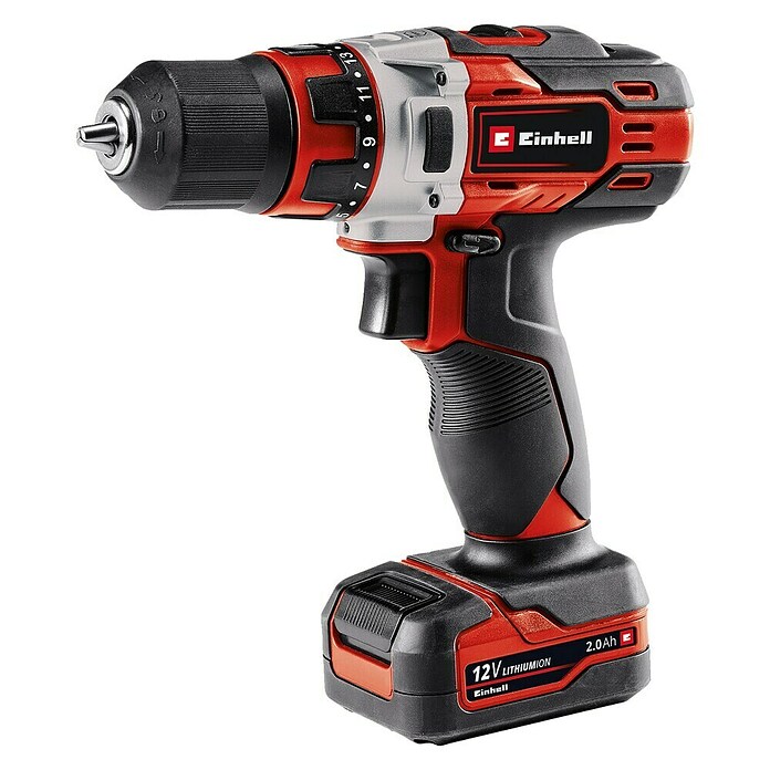 Einhell Akku-Bohrschrauber TE-CD 12/1 Li (1x2,0Ah) (12 V, 1 Akku, 2 Ah) | BAUHAUS