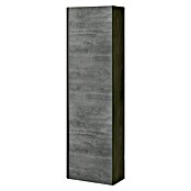 Hoge kast York Beton - Zwarte Greep (b x h: 40 x 140 cm) | BAUHAUS