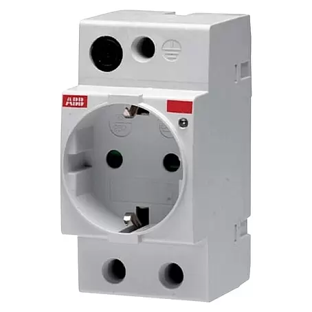 ABB  Modulare Schuko-Steckdose M1175 für Hutschiene