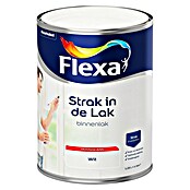Flexa Strak in de Lak Kleurlak Wit (Hoogglans, 1.250 ml) | BAUHAUS