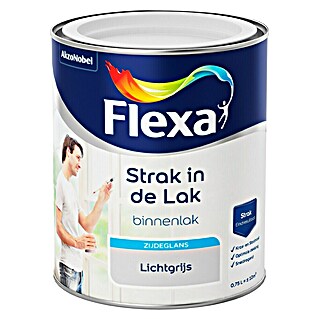 Flexa Strak in de Lak Kleurlak Lichtgrijs (750 ml)
