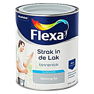 Flexa Strak in de Lak Kleurlak Betongrijs (750 ml)