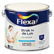 Flexa Strak in de Lak Kleurlak Crème Wit RAL 9001 (2,5 l) | BAUHAUS